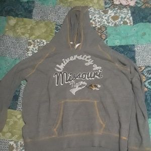 Mizzou light weight hoodie